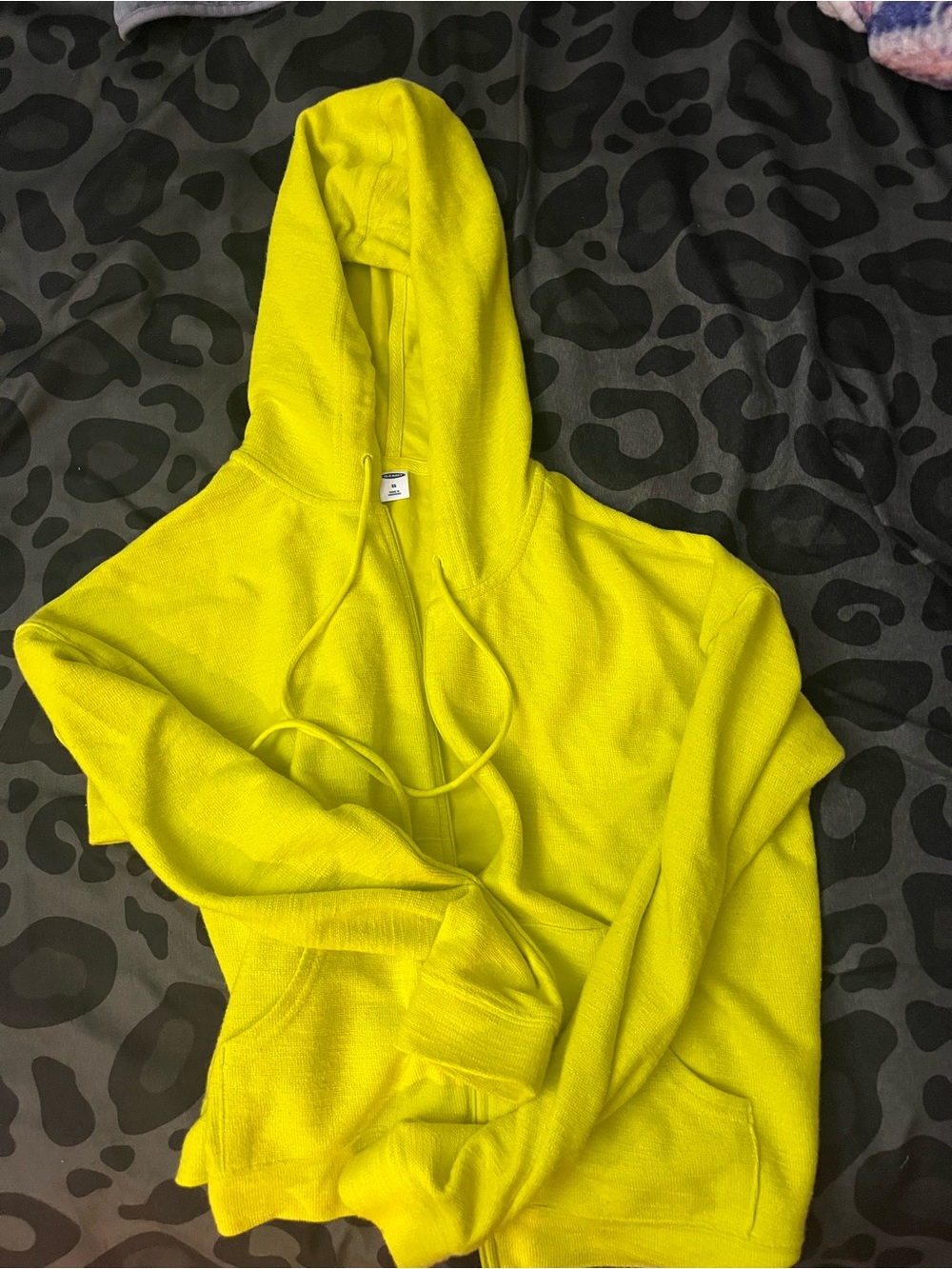 Neon yellow/green Women's Hoodie Sweatshirt